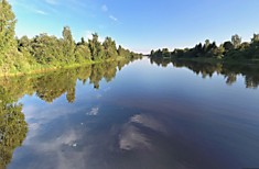 #1450. Саврасово. Участок 15 соток (:56) под строительство дома на берегу Нерли.