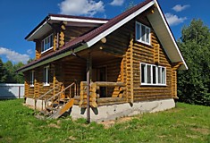 #1441. Юряхино. Загородный дом 130 м2 с участком 43 сотки на берегу НЕРЛИ.