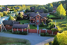 #1238. Новово. Коттедж 220 м2 с участком 13 соток на 1-й линии Эры с причалом.