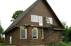 #1260. Мышино. Дом 108 м2 с участком 40 соток на берегу Жабни.