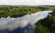 #1177. КП Барское. Участок 30 соток (:799) на второй линии залива Волги.