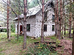 #1282. Митино. Коттедж под отделку 115 м2 на лесном участке 15 соток у Волги.