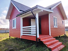 #1239. Овсяниково. Загородный дом 48 м2 на участке 24 сотки.