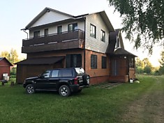 #1151. Медвежье. Дом 251 м2 с участком 38 соток на 1-й линии Нерли.